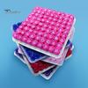Soap Rose Gift Box 81Pcs/Case Flower Realistic Romantic Multi-layer Petals Bright Color Artificial Scented Daily Use Eternal