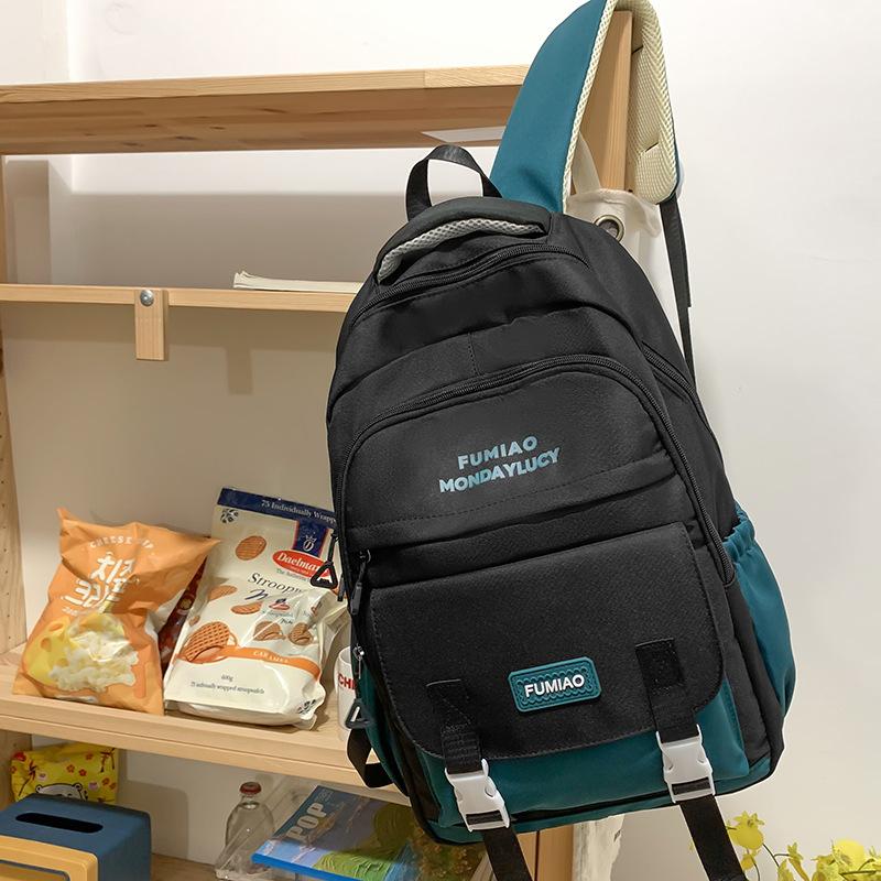 School Bag for Girls, White School Backpack for Elementary School Students, High School Students, High Quality