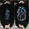 Plus Size Demon Slayer Anime Print Men and Women Tshirt Casual Parentchild Top Fashionable Summer Cotton Harajuku Y2K Street