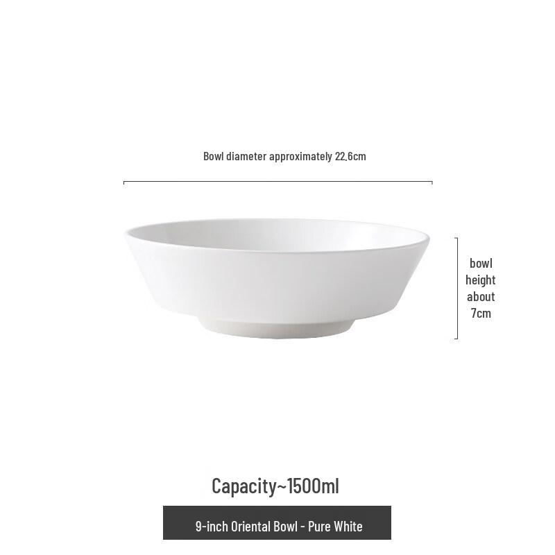 Nordic Ceramic Large Serving Bowl