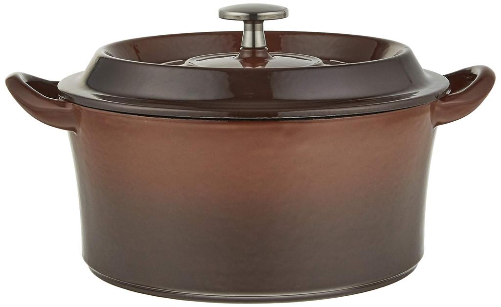 Ishigaki Sangyo Bon Bonaire Cocotte 22cm Brown Iron Casting China ABVB518