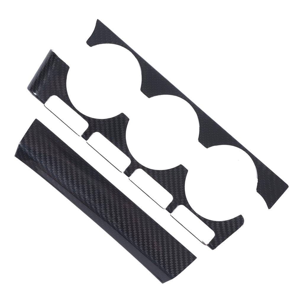 Air Conditioning Switch Panel Trim Cover Real Carbon Fiber Replacement for Subaru BRZ ZN8 ZD8 2022+