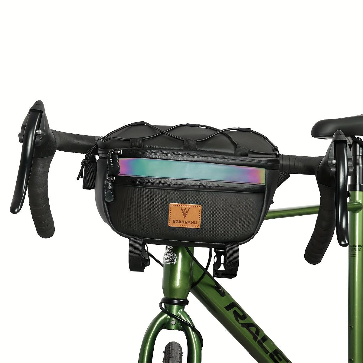 

1 шт. Многофункциональная сумка на руль велосипеда, сумка для подвешивания велосипеда и электромобиля, сумка для хранения, водонепроницаемая сумка для мобильного телефона чёрный