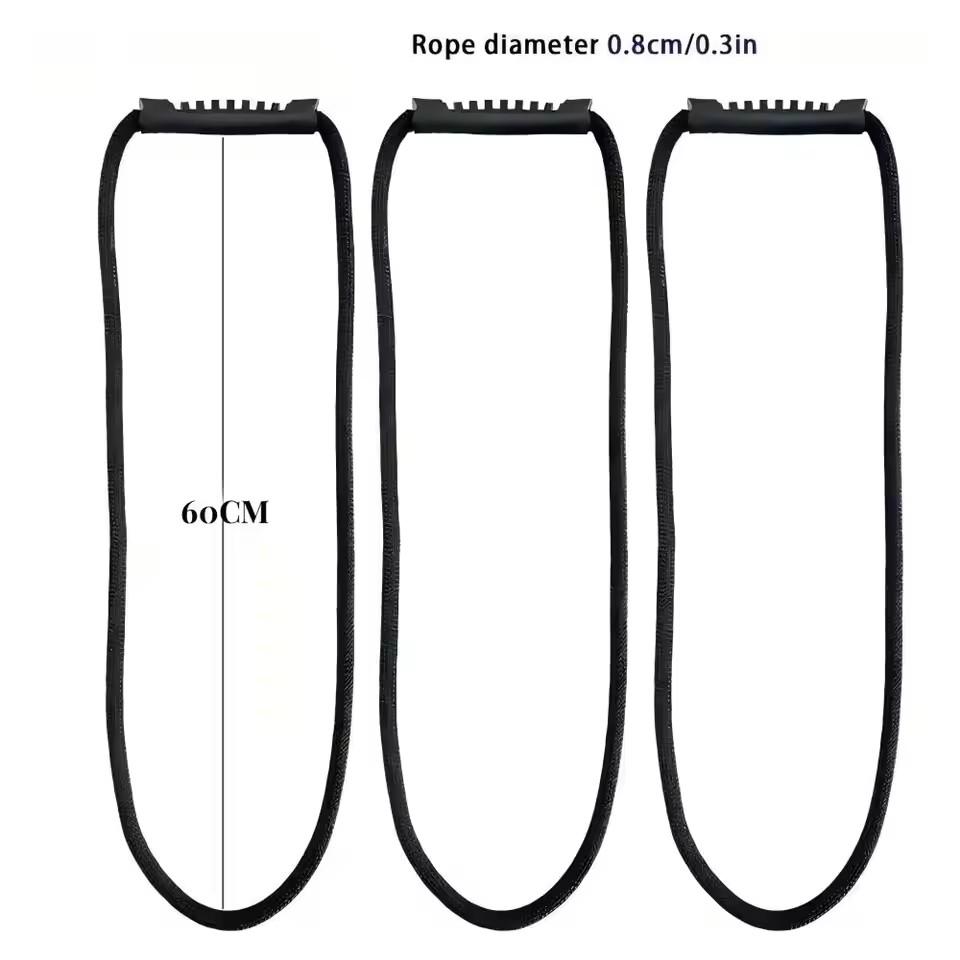 רצועת אחסון עמידה עם וו ולולאה רצועת נשיאה, קולב ומארגן עם ידית לצינורות בריכה, צינורות גינה וכבלים