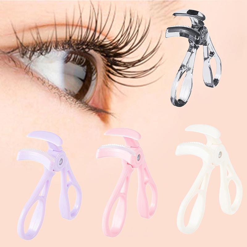 Wimpernzange aus Kunststoff Weitwinkel Teil-Make-up Wimpernzange Kosmetik-Clip Wimpernlift-Werkzeug Wimpernklemme Kamm