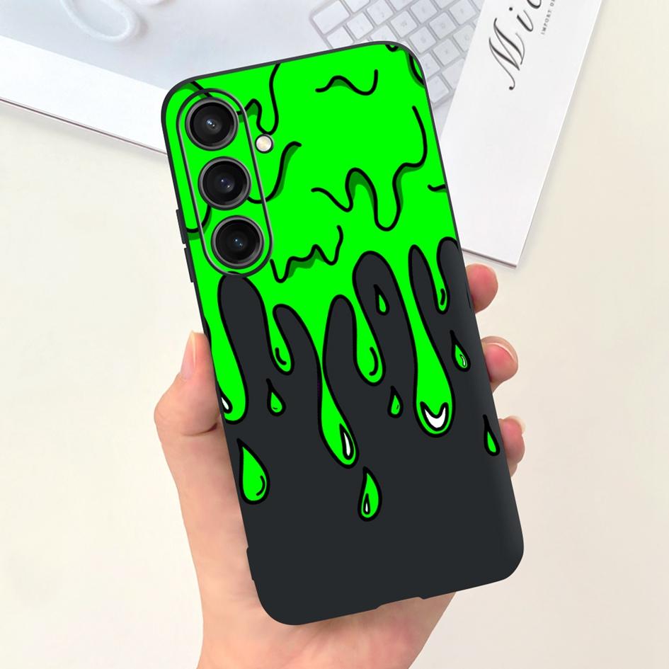 For Samsung Galaxy A25 2023 Case SM-A256B Cover Popular Flower Cartoon Soft Silicone Funda For Samsung A35 A25 5G A 25 Protector