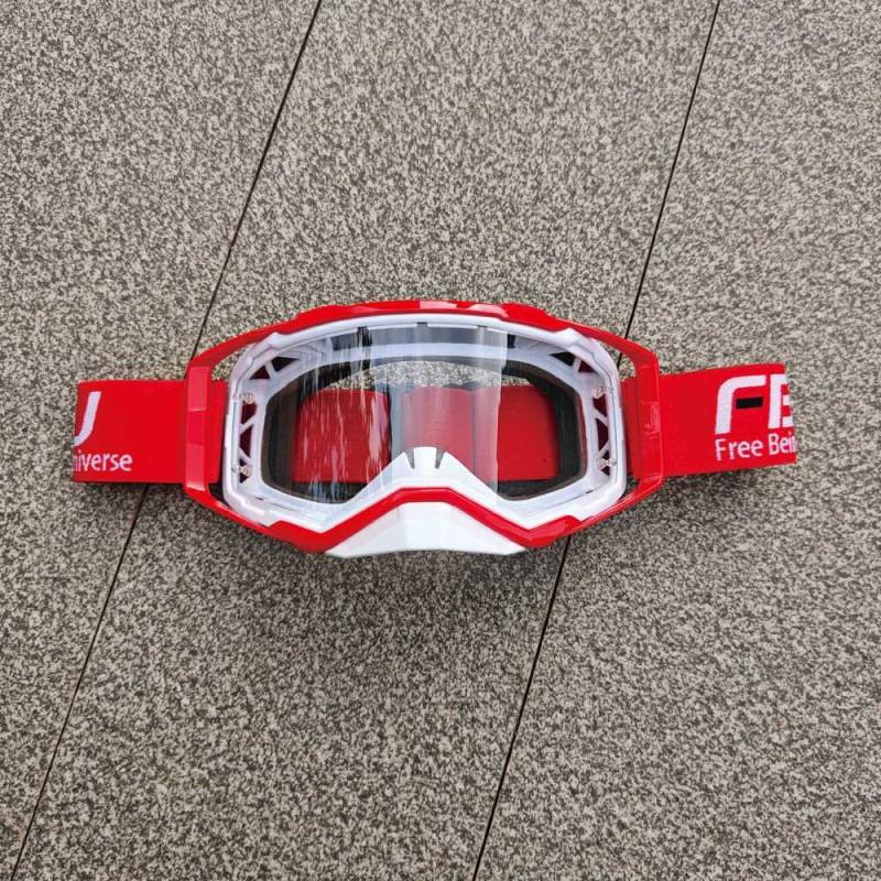 Motorcycle Dirt Bike Goggles Off-Road Riding Cycling Sports Windproof UV Protection Replaceable Lens Full Frame