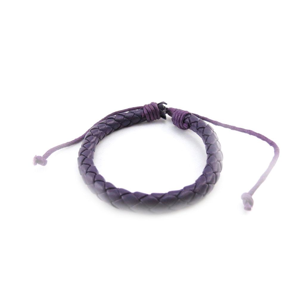 Les Trésors De Lily [J1327] - Purple 'Peaceful' Mixed Bracelet