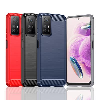 Для обкладинки Redmi Note 12S Чохол для Redmi Note 12S Протиударний антидетонаційний силіконовий чохол із вуглецевого волокна для Redmi Note 12S Case