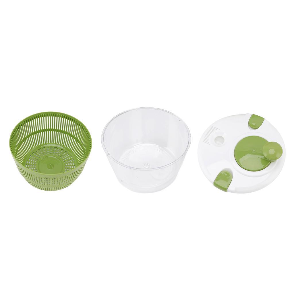 Salad Spinner Hand Cranking Multifunctional Vegetable Spinner Lettuce Greens Dryer Kitchen Tool