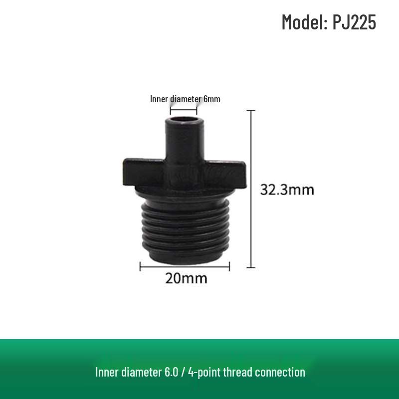 Capillary Fittings: Single/Double Hook, Tee, Straight Connector, Drip Stop, Mountain Bracket, Five-Way, Greenhouse Micro-Sprinkler