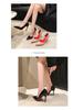 Large Size Red Bottom Stiletto High Heels, Pointed Toe, for Women and Transvestites (Size 34-44)