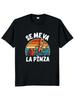 Se Me Va La Pinza T-Shirt Fun Spanish Jokes Y2k Retro T-Shirt Wounisex's Soft Unisex Casual Top Cute Graphic T Shirts