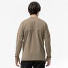 Soft Dry Training Size M Men's T-Shirt (Long Sleeve), Moisture-Wicking, Quick-Drying, Camel, (32MAB029)