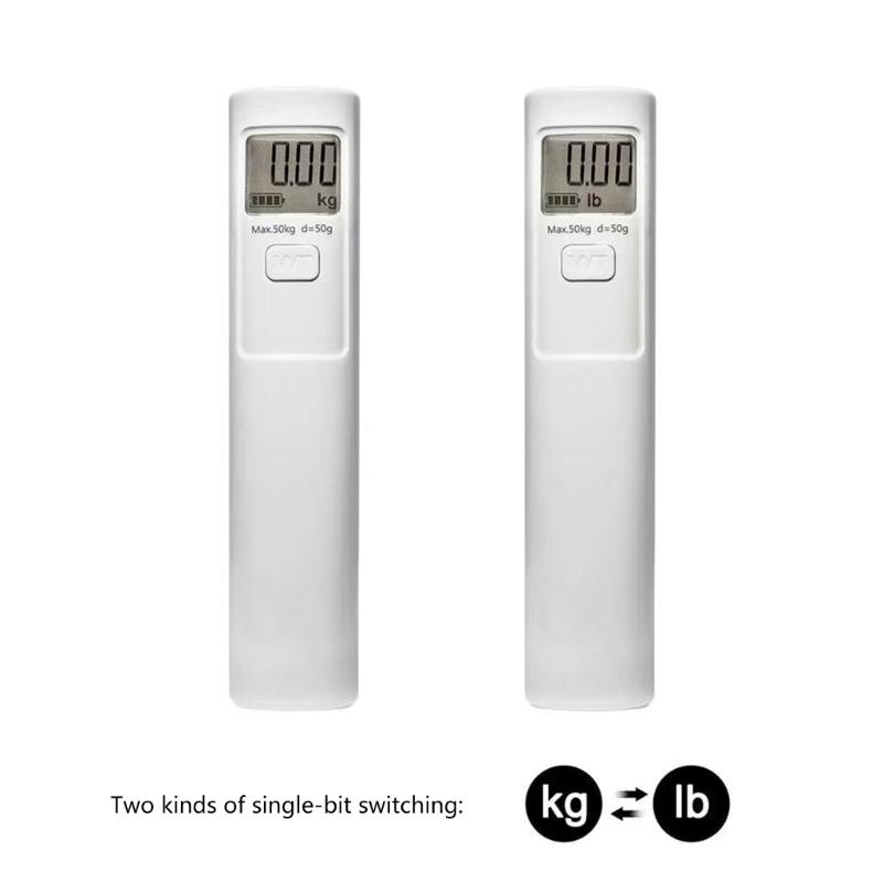 Portable Digital Luggage Weight Scale, 50kg/110lb Hangings Luggage Weight Scale Not Need Battery Electronics Scale