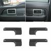Interior Door Handle Frame Decor Cover Trims for Ford F-150 2009-14 Carbon Fiber
