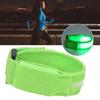 Outdoor Running LED Armband Adjustable Flashing Wristband Cycling Light up BraceletGreen