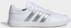 Кроссовки Adidas Breaknet Sleek Women cloud white silver metallic sneaker