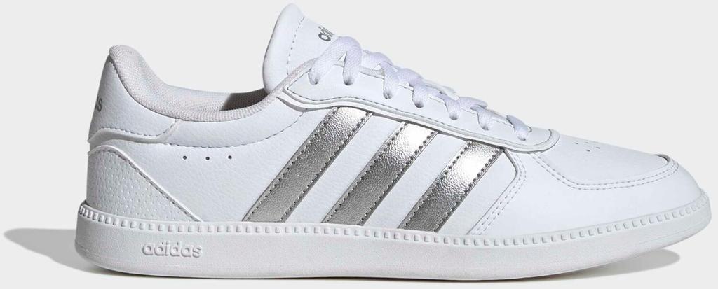 Кроссовки Adidas Breaknet Sleek Women cloud white silver metallic sneaker