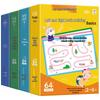 Cartões de Treino de Controle de Caneta para Crianças de 3-6 anos: Prática de Traço, Desenho de Linhas, Exercício Cerebral e Conexão de Números e Letras