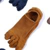 All-match Women Simple Solid Color Soft Cotton Socks Short Socks Men Hosiery Five Toes Socks