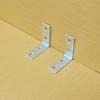 20pcs 90 Degrees L-Shaped Corner Bracket Metal Corner Brace Drawer Shelf Wall Bracket Fixing Right Angle Corner Brace