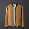 Men's Leather Jacket Men's Loose Handsome Trend Locomotive Autumn and Winter Casual Jacket Men's Men's Clothing