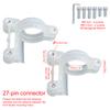 Electric Scooter Front Suspension Water Shield Bracket Clip Motorcycle Splash Guard Mudguard Mounting Clamp