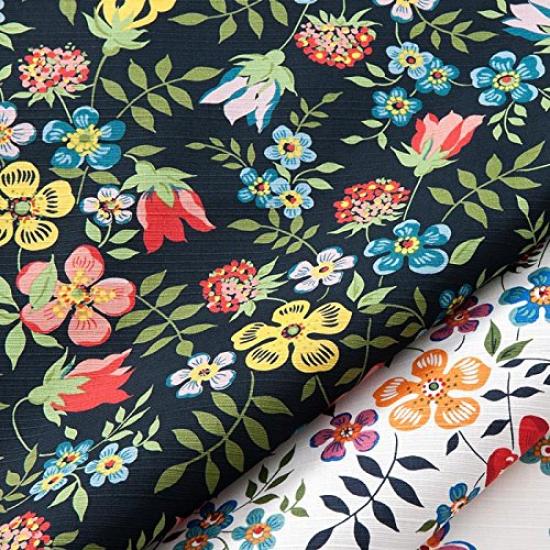 Liberty Large Furoshiki Liberty and Edenham 92cm Black Cotton Shantung Made in Japan (Wrapping Cloth), Pattern, Wide, Furoshiki,