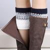 Fashion Winter Warm Toppers Leggings Crochet Knitted Boot Cuffs Socks Leg Warmers