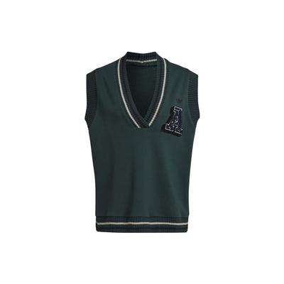 Débardeur Col V Imprimé Logo Colorblock Originals Femme Vert IA8323