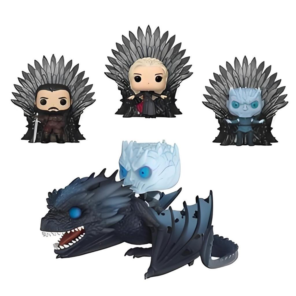 Exquisite Pvc Game Of Thrones Figurines Dragon Mother Jon Snow Night King Models