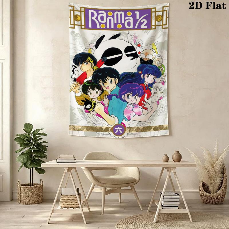 Ranma Pattern Home Decor Tapestry, Wall Hanging, Decorative RV Wall Cloth.SGT0917184