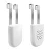 Yousheng Toilet Tank Cleaning Tablet Holder Hanging Toilet Bowl Cleaner Carrier Bracket with Stainless Steel Hook Bathroom Toilet Accessories