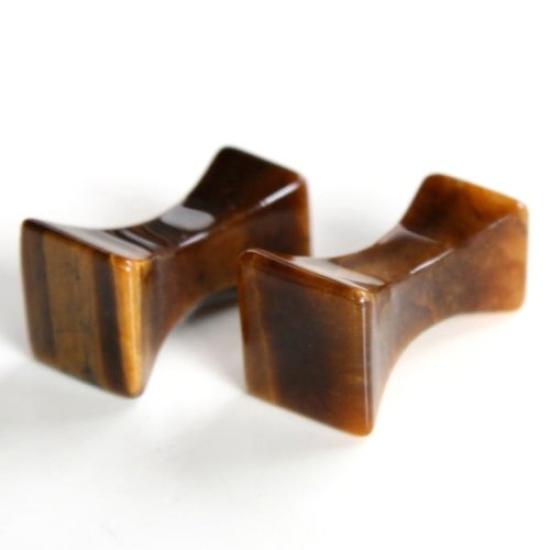 

Запонки Kamakura Cufflinks Studio Tiger Eye Square Cufflinks qc010