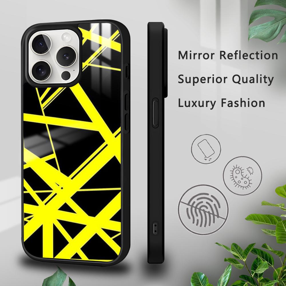 

Чехол для телефона E-Evh с гитарным рисунком для iPhone 16 15 14 13 12 11 Pro Xs Max Mini Plus Celulares Жесткий Funda iPhone12PRO