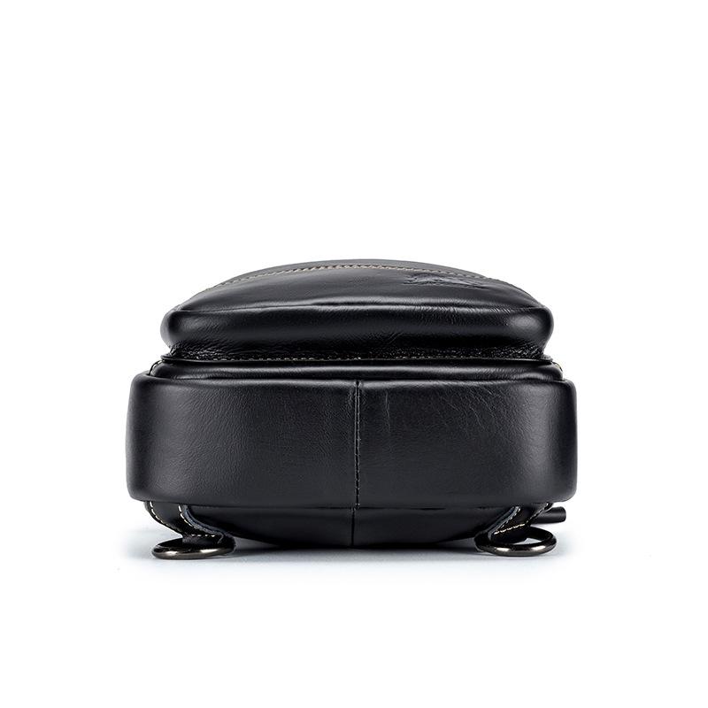 LAOSHIZI Brand Luxury Vintage Man Bags Leather Shoulder Bag for Men Business Messenger Crossbody Bag Male Fashion Casual Handbag