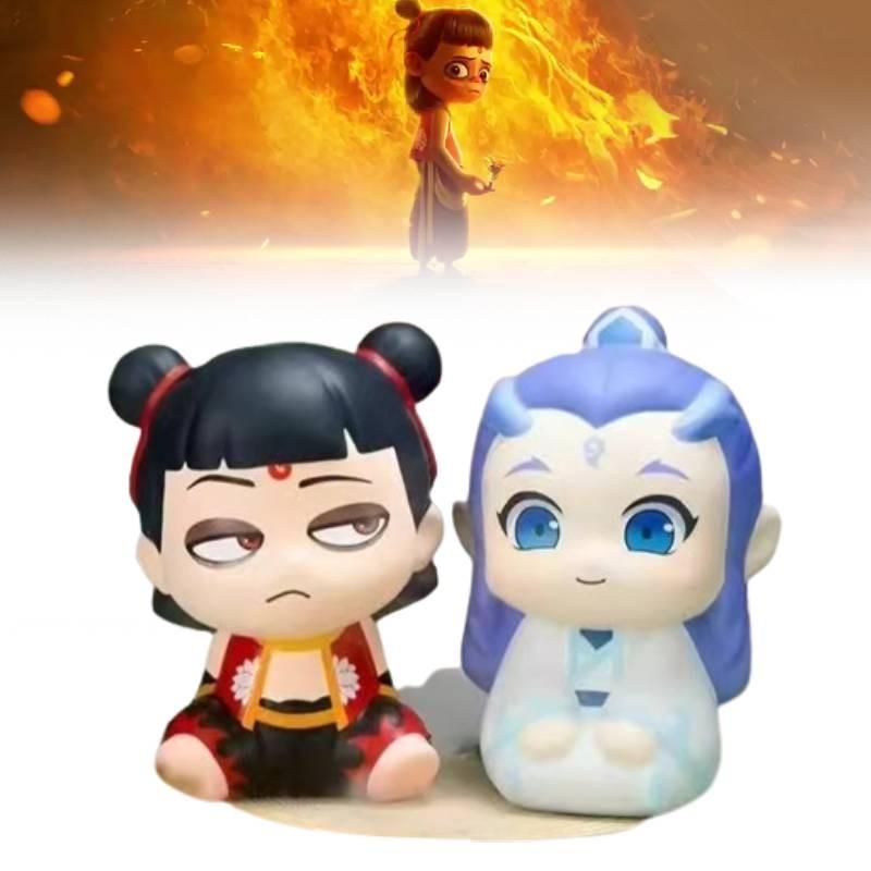 Zha 2 Ne Nezha Aobing Squeeze Toy Decompression Toys Action Figure Model Gift