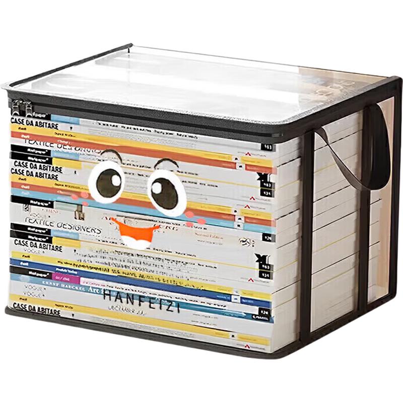 Transparent Waterproof Foldable Book Storage Bag