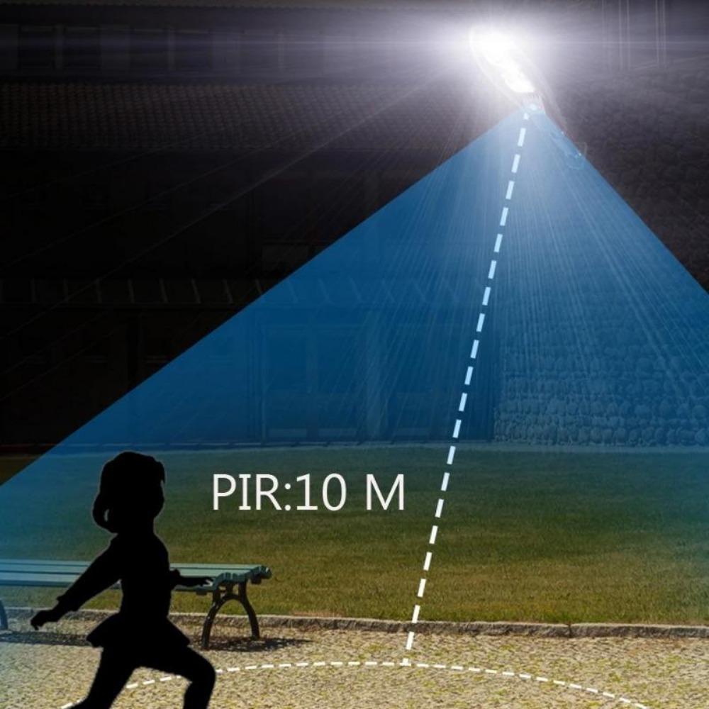 Super Bright Outdoor Solar Lamp 3000mAh IP65 Waterproof Street Lights Motion Sensor Garden Yard Wall Light Human body sensing
