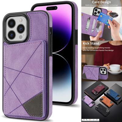 Kožené pouzdro Flip Side Card pro Iphone 14 Pro Max 13 Pro Max 12 Pro Max 11 Pro Max Se 2022 2020 X Xr Xs Max 8 7 6 6s Plus