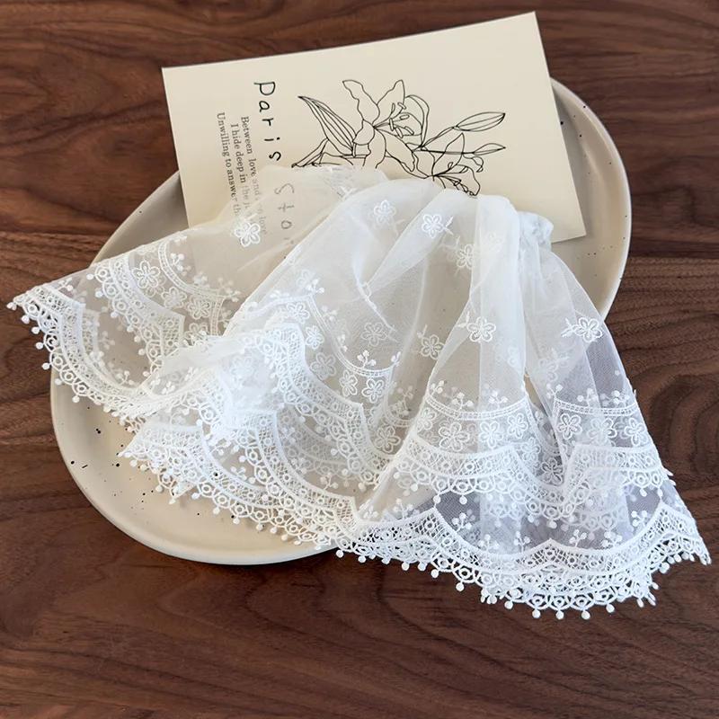 

Белые кружевные большие заколки для волос в виде юбки, модные женские заколки для хвоста, пружинные зажимы для женщин и девочек, темпераментные заколки-автоматы, праздничный головной убор