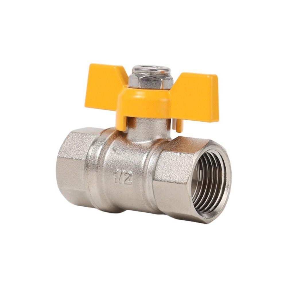 

New Brass Faucet Diverter Valve 1/2 Hose Barb Thickened Gas Switch ball valve Anti-leak Shower Diverter Valve Shower Head Style 1