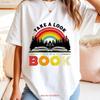 Book Lover T Shirt Funny Reading Take a Look Its In Rainbow for Readers Bookworms Vintage Washed Streetwear Homme Versatile