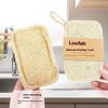 6Pcs Natural Luffa Dish Towel Washing Cloth Sponge Loofah Scrub Pad Dish Pot Oil Stain Removing Scrubber Kitchen Clean Brushes P