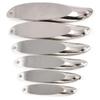 Fishing Spoon Lures High Reflective Die Cast Metal 1/3 PCS Sharp Hooks Perfect for Outdoor Fishing Camping Gifts