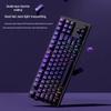 Polar Day Gradient PBT Keycaps: 134-Key Customizable Side-Printed Set for Mechanical Keyboards