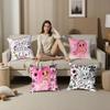 Cartoon Manana Sera K-Karol G Pillow Case Sofa Living Room Bedroom Double-Sided Printing Square Cushion Nap Time Pillow Case