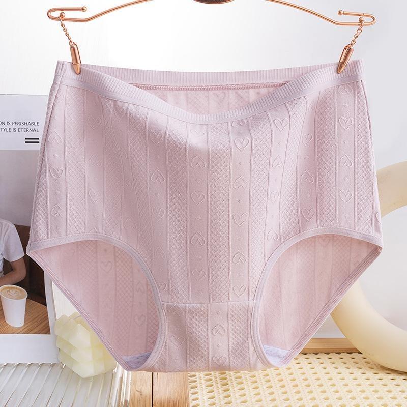 Baumwollhöschen mit hoher Taille für Damen, Bauchstraffung, Gesäß, atmungsaktiv, antibakteriell, Übergröße, Unterwäsche für mittleres und älteres Alter