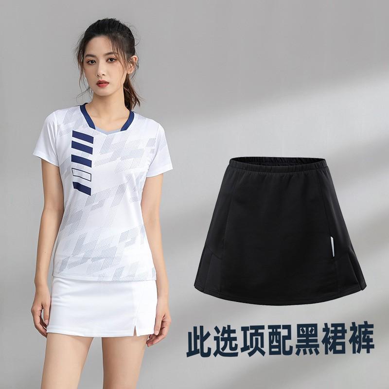 Quick Dry Badminton Set Men Women Sportswear Tennis Ping Pong Running Competition Training Athletic Outfit